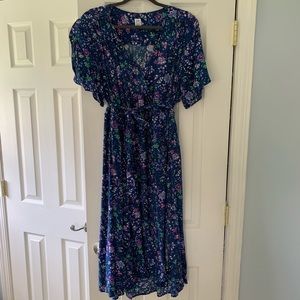 Gap maternity faux wrap dress